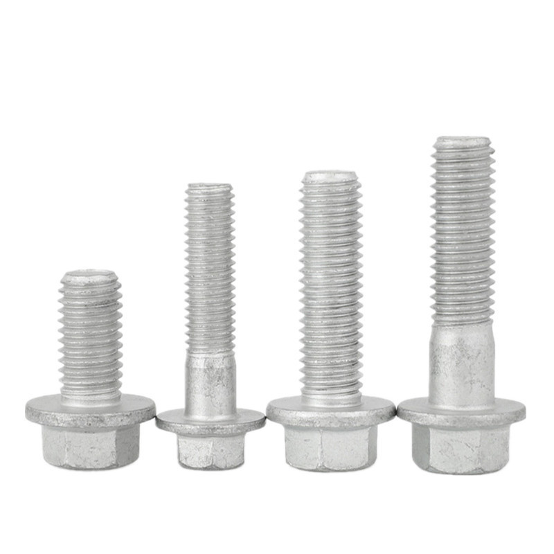 DIN6921 Hex Flange Bolt class 10.9 class 8.8 with Dacromet Surface treatment flange head bolt