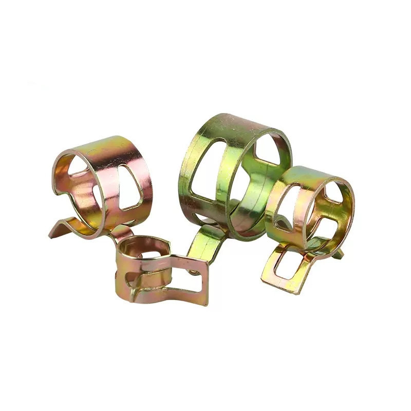 Custom Wire Hose Clamp 3mm Spring Band Type Clamps Vacuum Fuel Hoses Line Pipe Tube Clamp Fasteners 6mm - 15mm