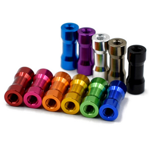 M3 Aluminum Column Post M3 x 10 15 20 25 30 35 mm Standoff Female Threaded Spacer Double-End Round Spacers