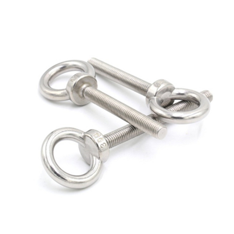 316 Stainless Steel Long Lifting Eye Bolt Industry Eye Bolt