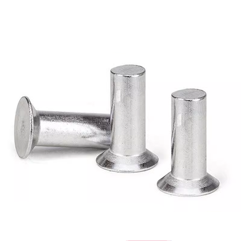 M2.5 M3 M4 M5 M6 M8 CSK Remachadora Para Remaches Solidos Cabeza Plana Countersunk Head Aluminum Solid Rivet