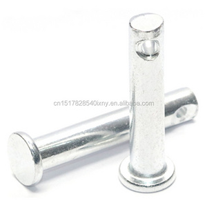 Carbon Steel Flat Head Clevis Pin With Hole with Factory Price