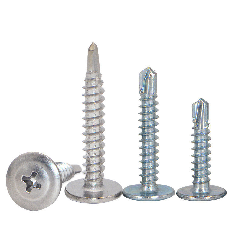 China factory Wafer Self Drilling Screw SS316 Phillip Drilling Screw SS 410 Wafer Head Self-Drilling Screw