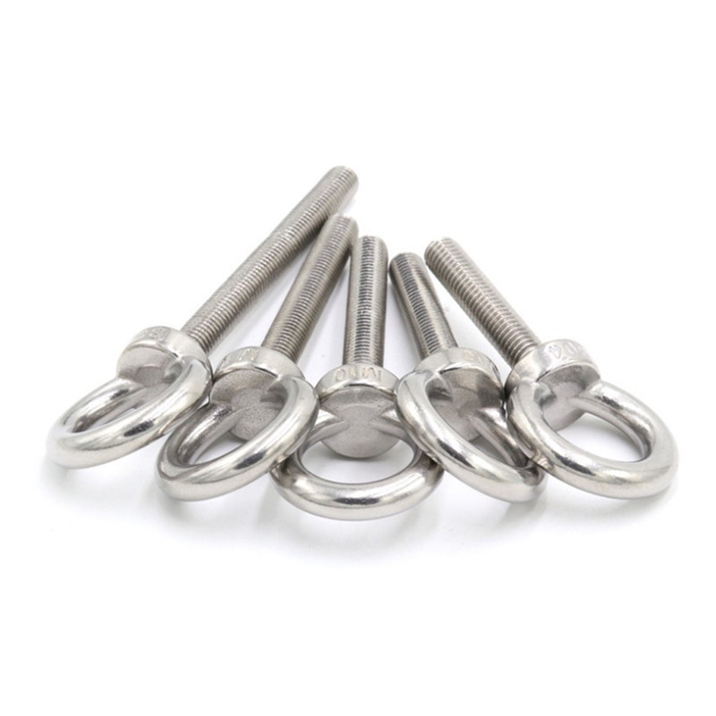 316 Stainless Steel Long Lifting Eye Bolt Industry Eye Bolt