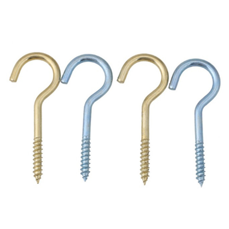 Screw Hooks Eye Bolts Semicircular Open Cup Hook Ceiling Hooks Screws In Hanger