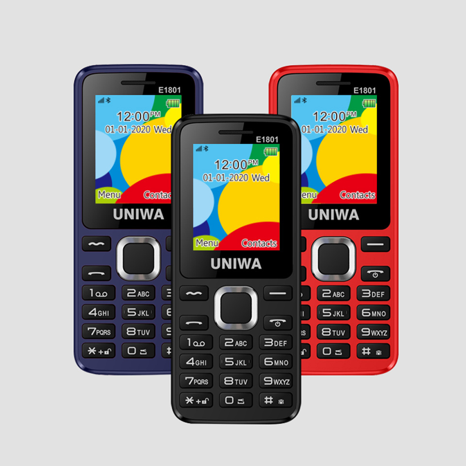 Brand New 1801 Cellphone 1.77 Inch Dual SIM Long Standby 2G GSM Feature Mobile Phone