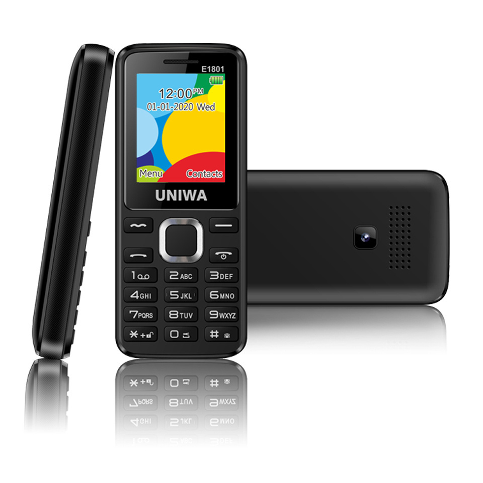 Brand New 1801 Cellphone 1.77 Inch Dual SIM Long Standby 2G GSM Feature Mobile Phone