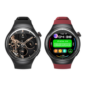 UNIWA DM80 1.43 Inch AMOLED Touch IP67 Waterproof GPS Sport Gift 4G LTE Android Smart Watch Phone With NFC