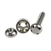 Factory Custom stainless steel  304  high strength M4-M12 safety anti-theft Pan  head  4 hole bolt