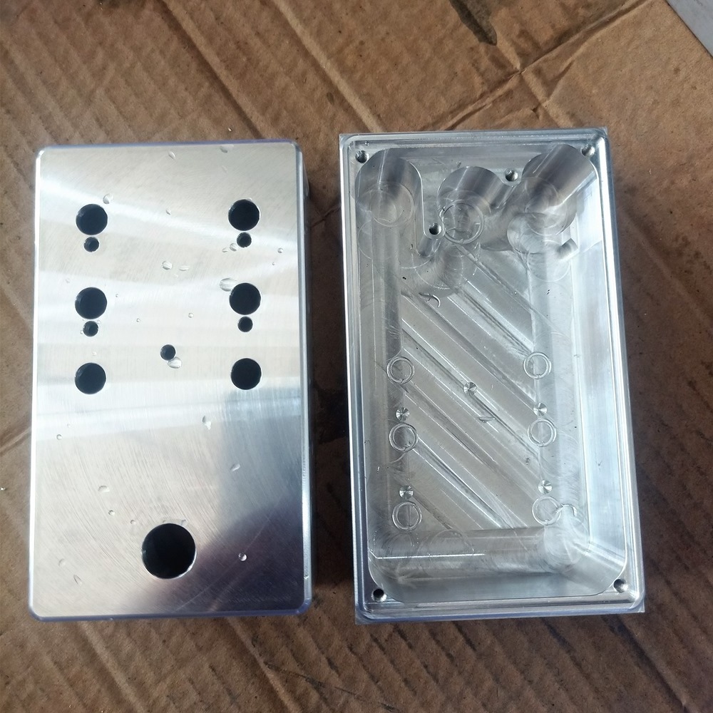 Stereo delay and reverb aluminum alloy pedal guitar effect pedal shell CNC high-end precision Shenzhen factory