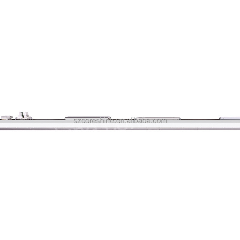 Shenzhen coreshine led lighting 160lm/w 50w dimming led linear trunking system with PMMA lens