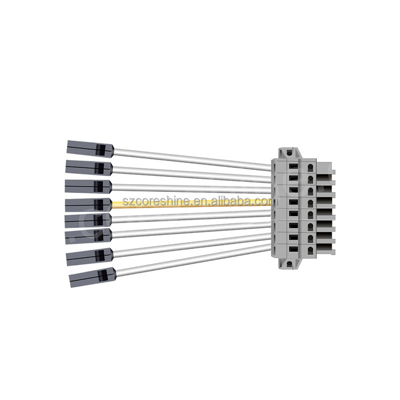 Shenzhen coreshine led lighting 160lm/w 50w dimming led linear trunking system with PMMA lens