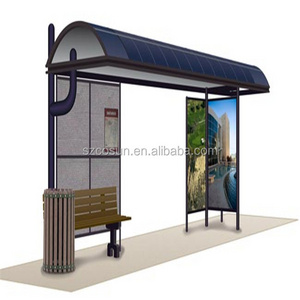 high quality used bus shelters for sale, bus shelter price, bus stop shelter