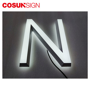 Led lettre lumineuse enseigne 3D signage