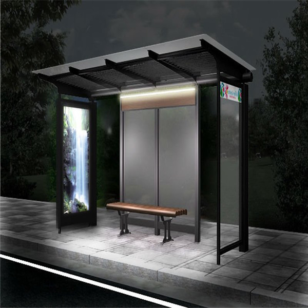 professional outdoor furniture bus stop shelter design