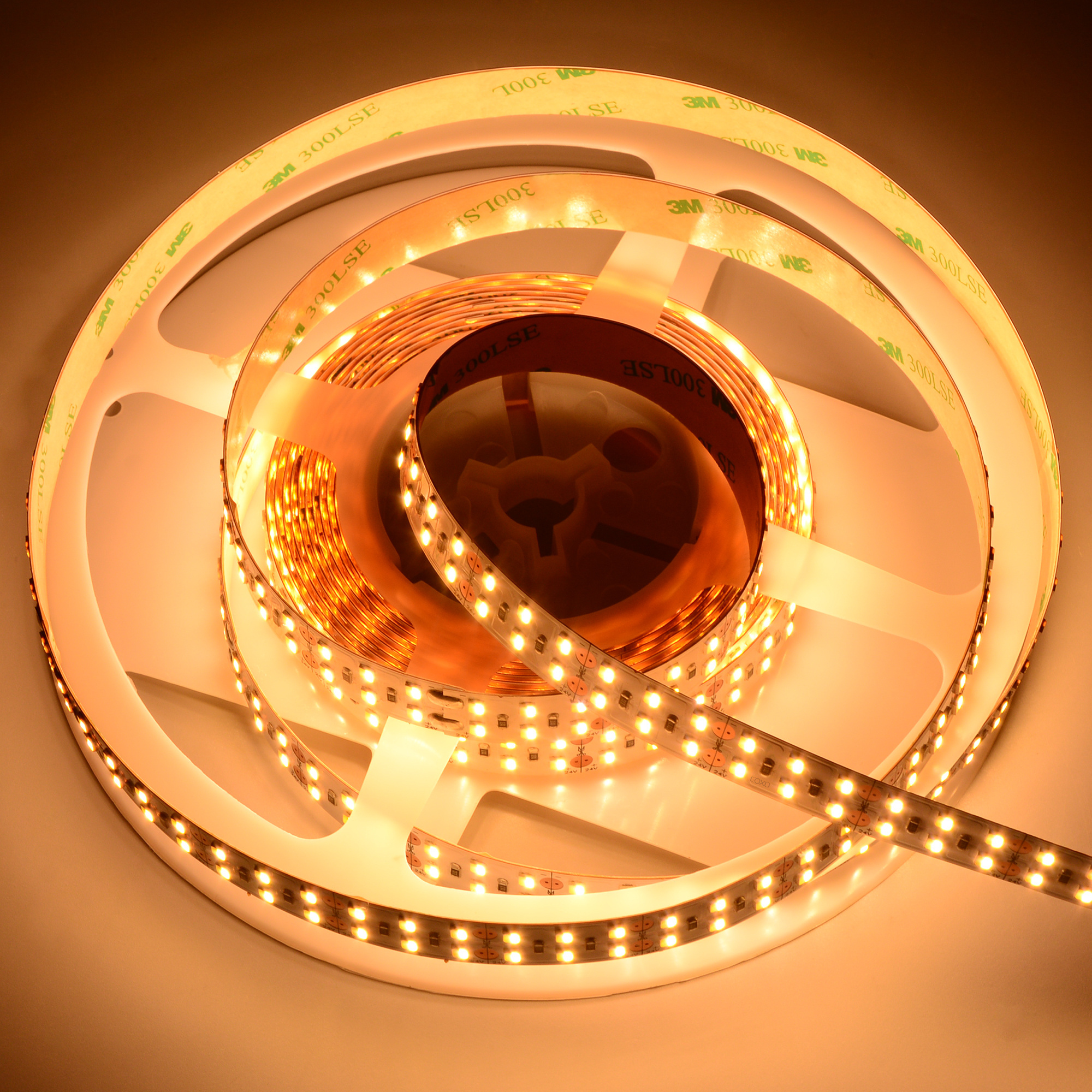 2835 2 in 1 240 Double Lines Ra80 Bicolor CCT LED strip COXOTECH