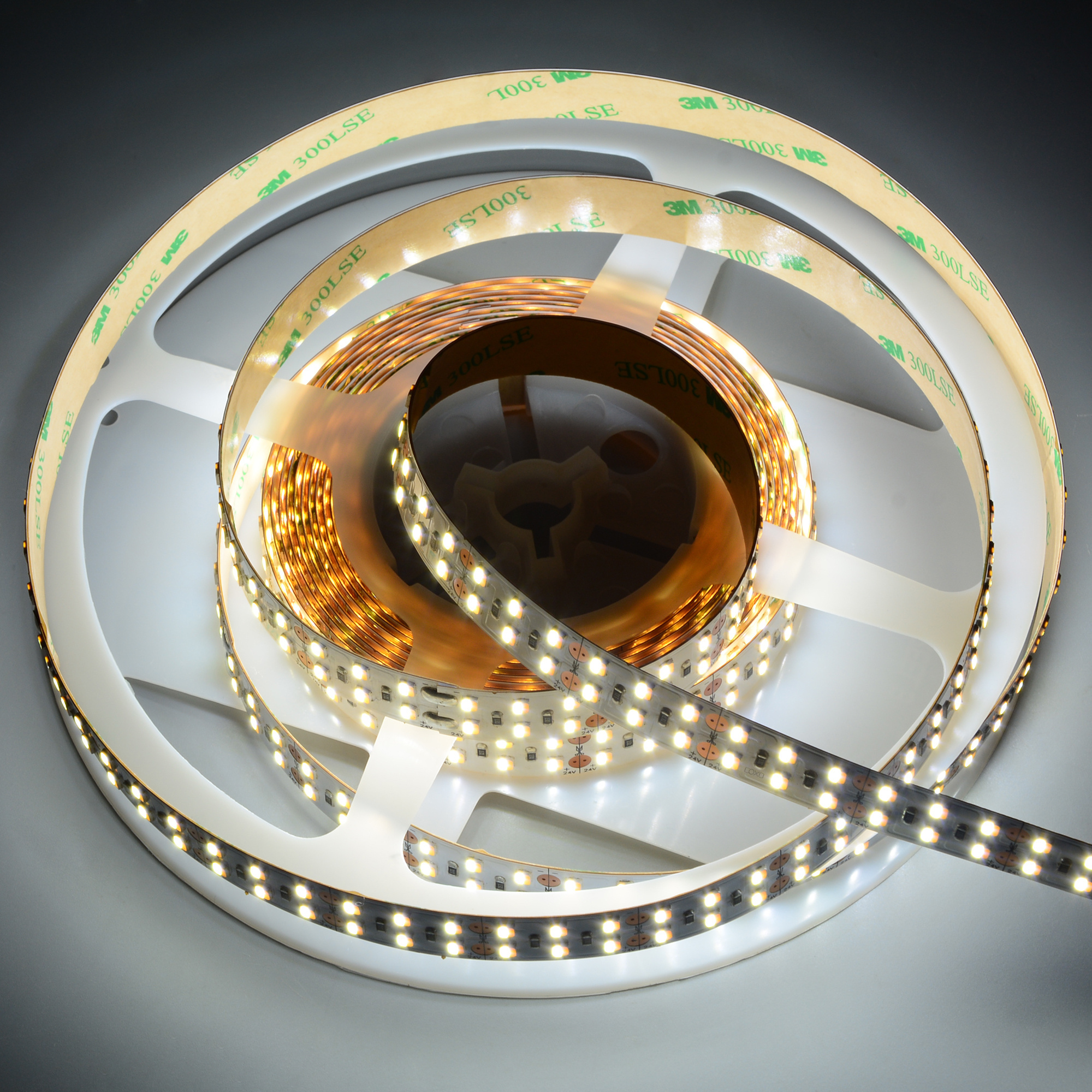 2835 2 in 1 240 Double Lines Ra80 Bicolor CCT LED strip COXOTECH