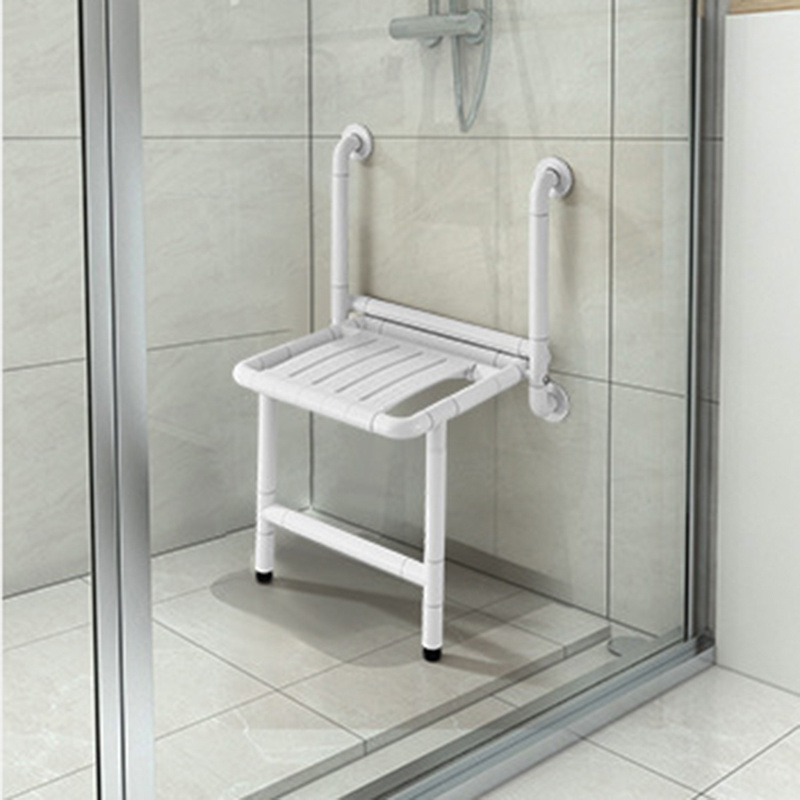 disabled elderly shower room backrest bathtub safety assist stainless steel senior foldable shower chair for the disabled