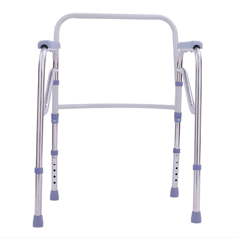 Good quality medical care adjustable bathroom safety equipment folding portable plastic commode chair for elderly disabled