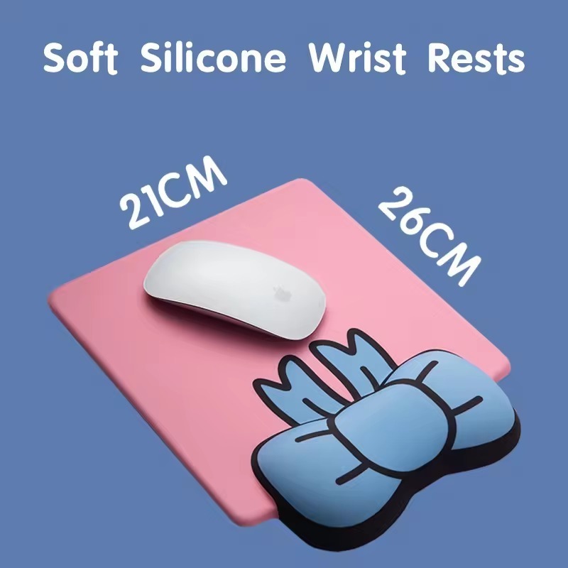 Wholesale Custom 3D Anime Cartoon Silicone Gel Mouse Pad with Wrist Rest Premium Mouse Pads