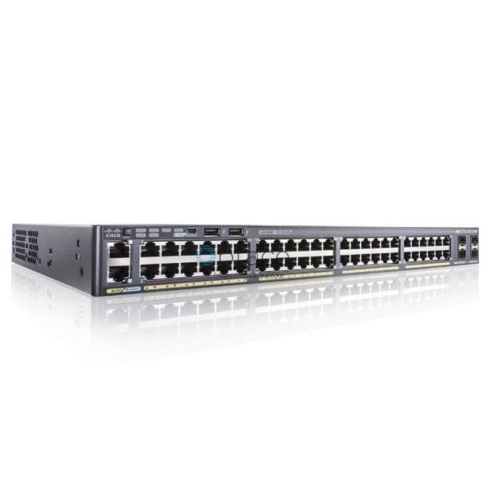 Original Boutique ciscos 2960X Series 48 Ports Gigabit Ethernet Switch WS-C2960X-48FPS-L Industrial Network Switches