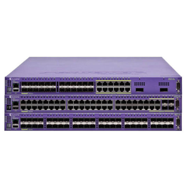 New in stock Ethernet Network switch 17800 Extreme Switch Summit X870 Series X870-32c 32 x 10Gb/25Gb/40Gb/50Gb/100Gb QSFP28 port