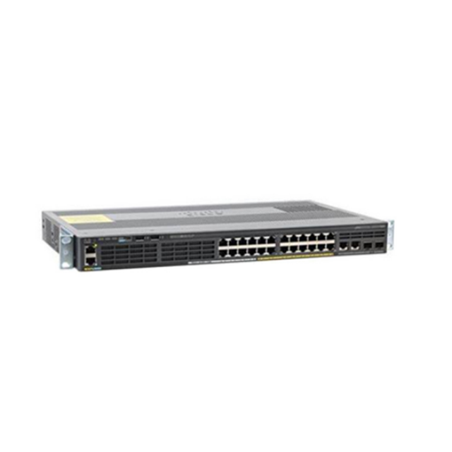 2960-X 24 GigE PoE 370W, 4 x 1G SFP, LAN Base 2960-X Switch WS-C2960X-24PS-L Industrial Network Switches