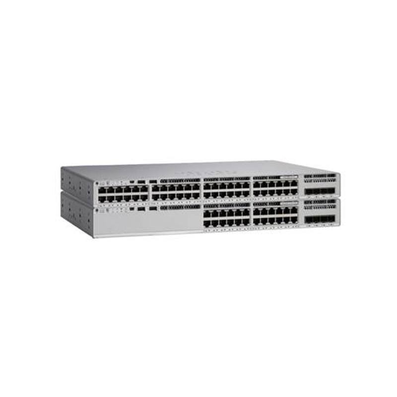 100%  network switch rack 24 port stock on sale ready to ship industrial network switches C9200-24P-E