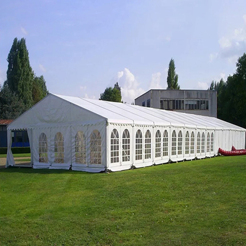 High Quality  Large White Wedding Waterproof  Aluminum Frame Tent Pvc Cover Marquee Tent For 1000 People