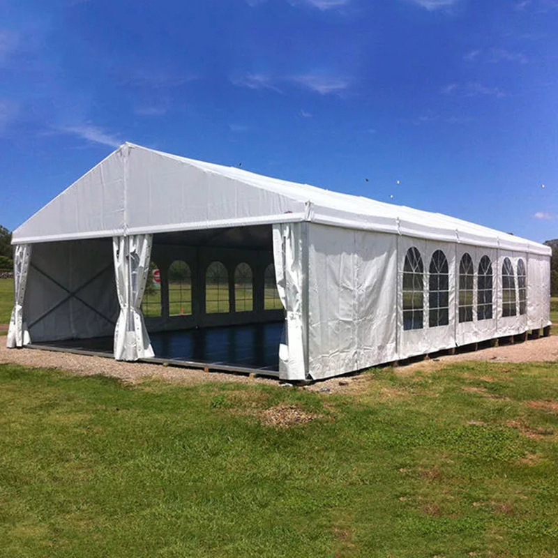 High Quality  Large White Wedding Waterproof  Aluminum Frame Tent Pvc Cover Marquee Tent For 1000 People