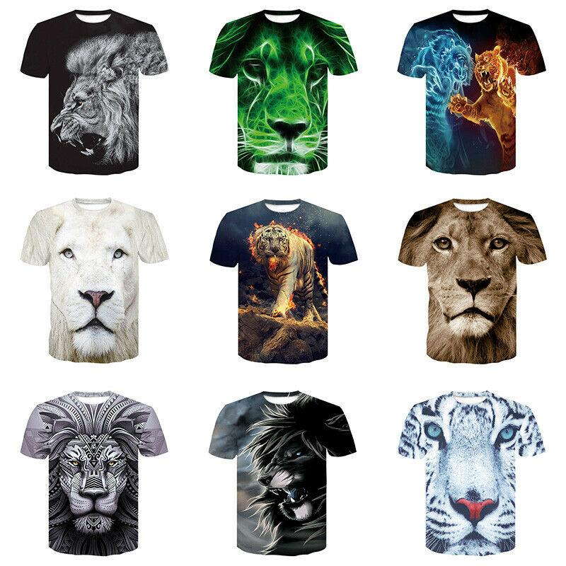 CUICHANG Factory Wholesale Summer New Personality Print 3D T Shirts Custom 100 Polyester Sublimation T shirt