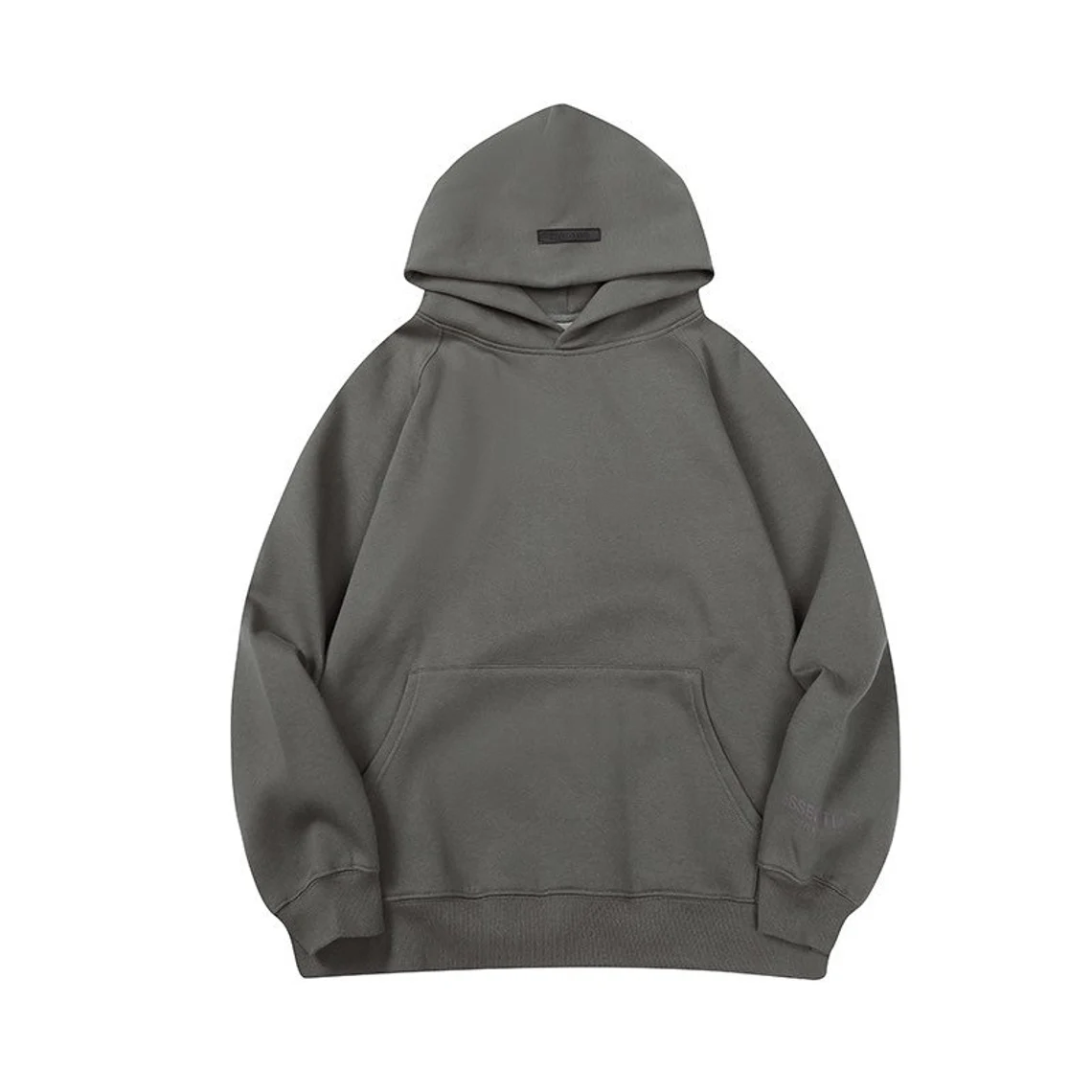 Custom Logo Private Label Essential Hoodies Oversized 500gsm Stringless Heavyweight Hoodie