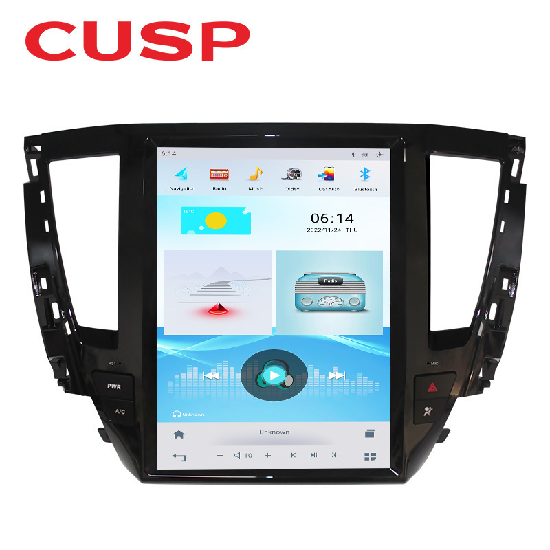 12.1 Inch Android 12.0 4G 64G Multimedia Car DVD Player For MITSUBISHI PAJERO Sport2020-   Four drive version