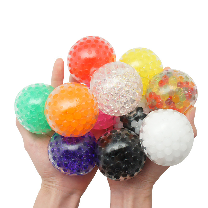 Bead Gel Squeeze Stress Ball Squeezable Orbeeze Stretchy Stress Ball