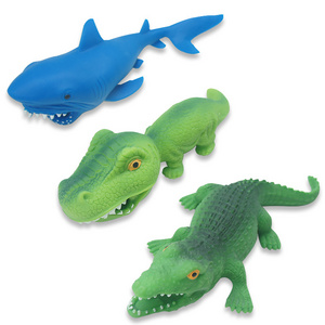 Stretchy Sand Filled Animals Alligator Crocodile Squeeze Fidget Toy Stretchy Crocodile Squeeze Stretch animal toys