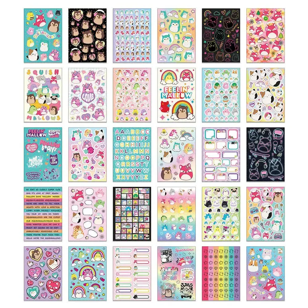 Custom Sticker Book for Kids High Quality Custom Colorful Self Adhesive Release Paper Children Sticker Label