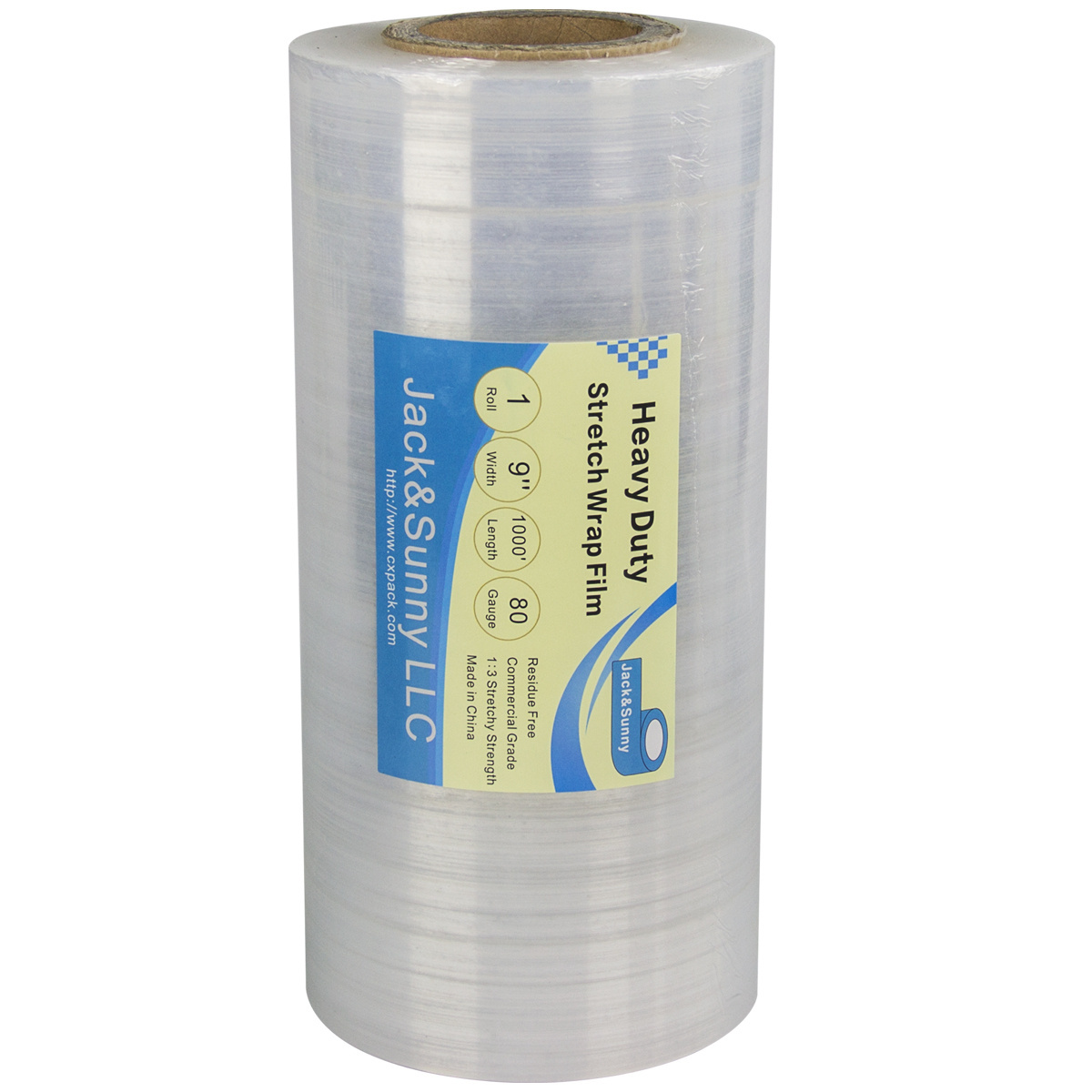 Lldpe transparent plastic film rolls stretch wrap