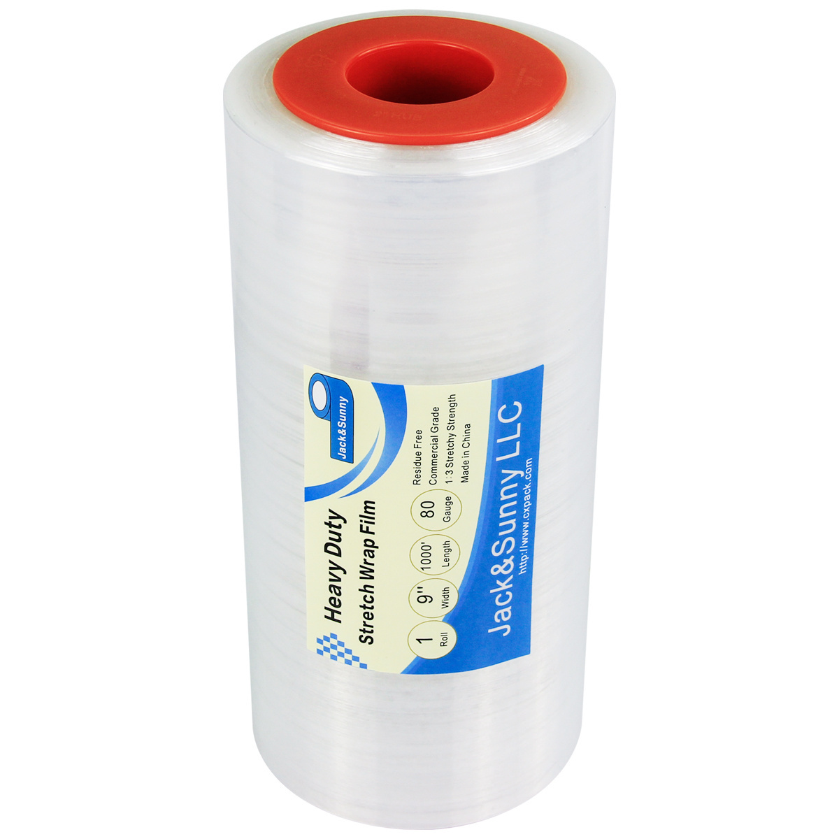 Lldpe transparent plastic film rolls stretch wrap