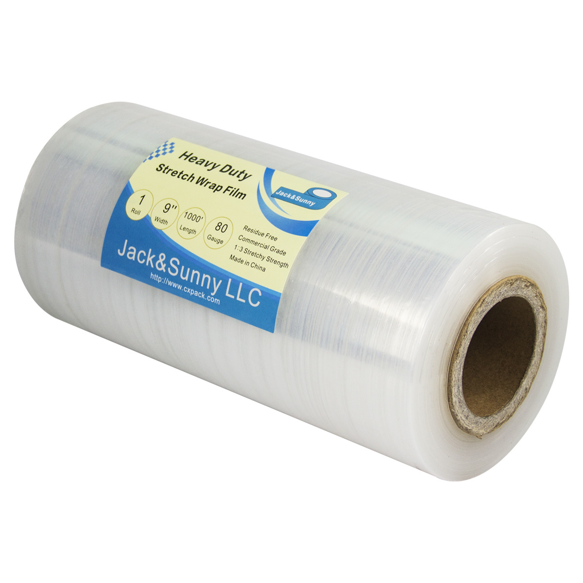 Lldpe transparent plastic film rolls stretch wrap