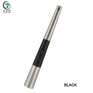 Wholesale high quality zinc alloy torch lighter hot sales cheapest grill lighter refillable bbq gas lighter