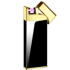 wholesale high quality metal encendedores custom logo cool arc electronic windproof  cigar lighter