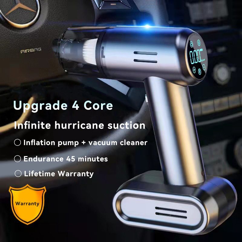 hot selling Portable Cordless Handheld handy rechargeable small mini 12V for car vaccum wireless auto car Vacuum Cleaner