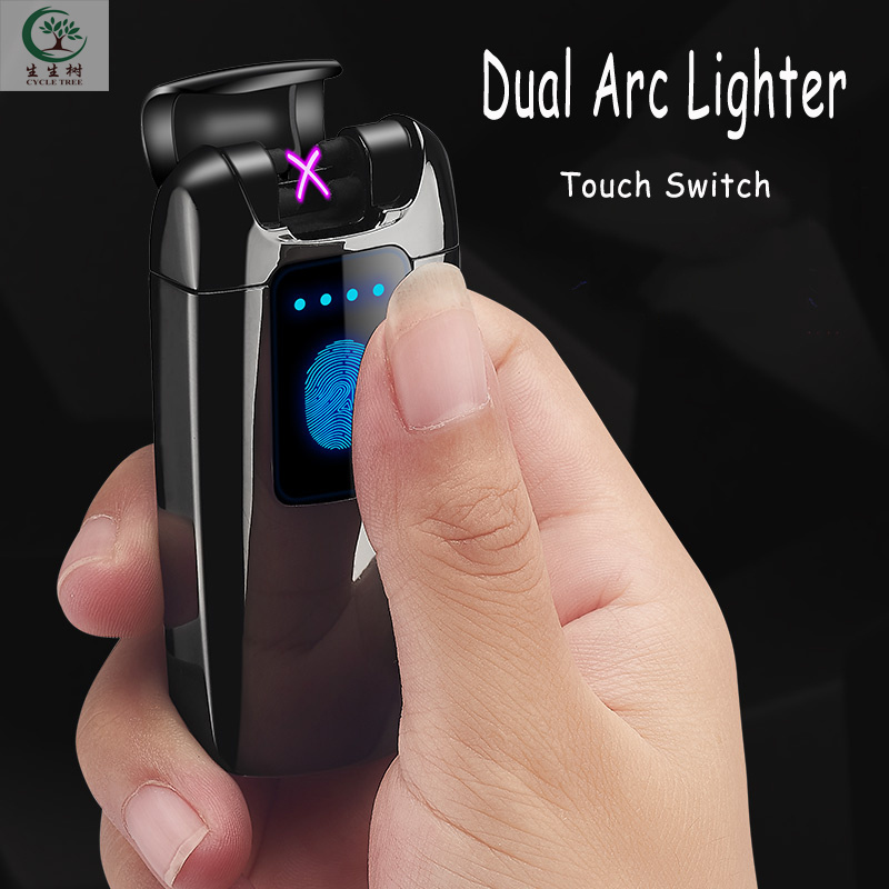 Hot Selling Trending 2024 New Arrivals USB Electric Touch Cigarette Lighter Cigar ARC Lighters