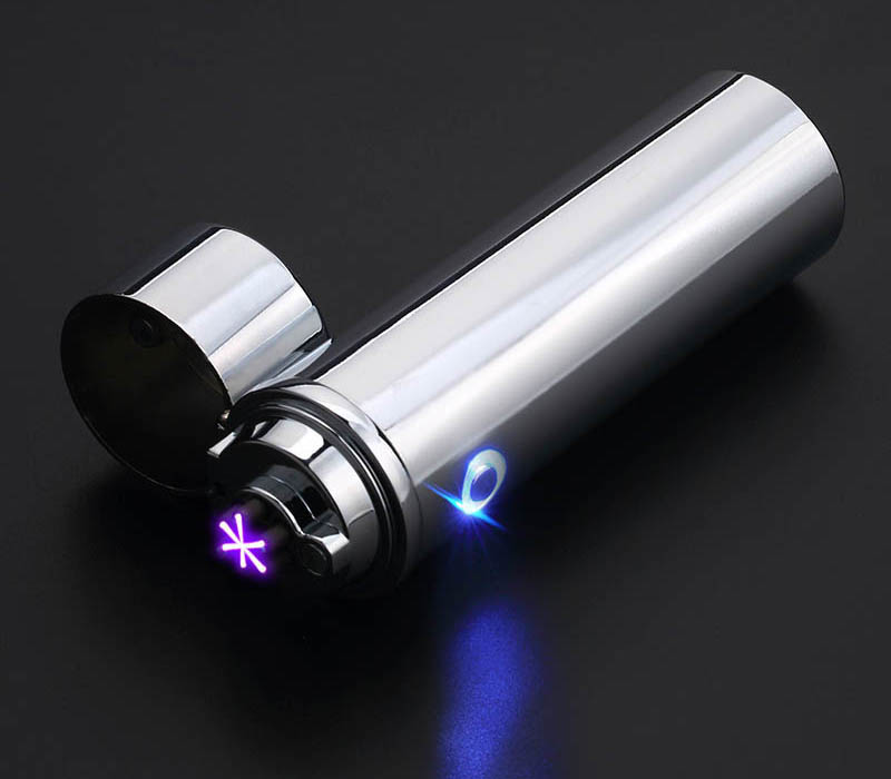 High End Lighter Windproof Plasma Arc Cigarette USB Rechargeable encendedor cigarette electrico