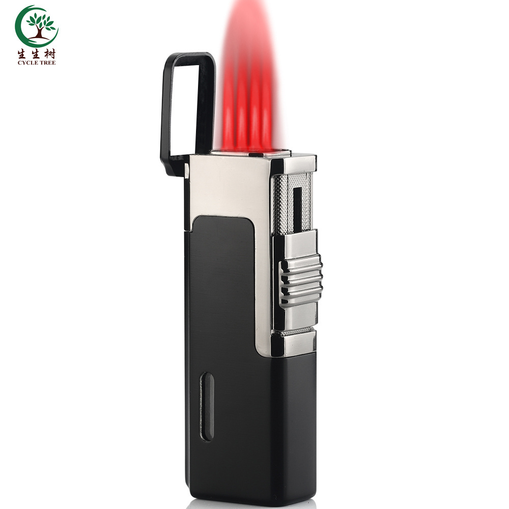 Wholesale high quality cigarette cigar lighter Torch Butane gas lighter