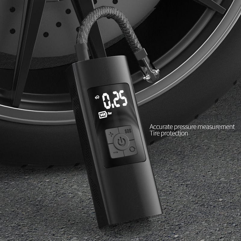 2022 Update Cordless Wireless Powerful Rechargeable Car Air Compressor Pump Digital Tire Inflators