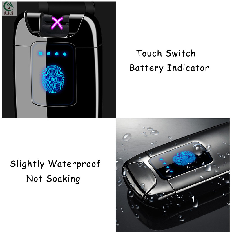 Hot Selling Trending 2024 New Arrivals USB Electric Touch Cigarette Lighter Cigar ARC Lighters