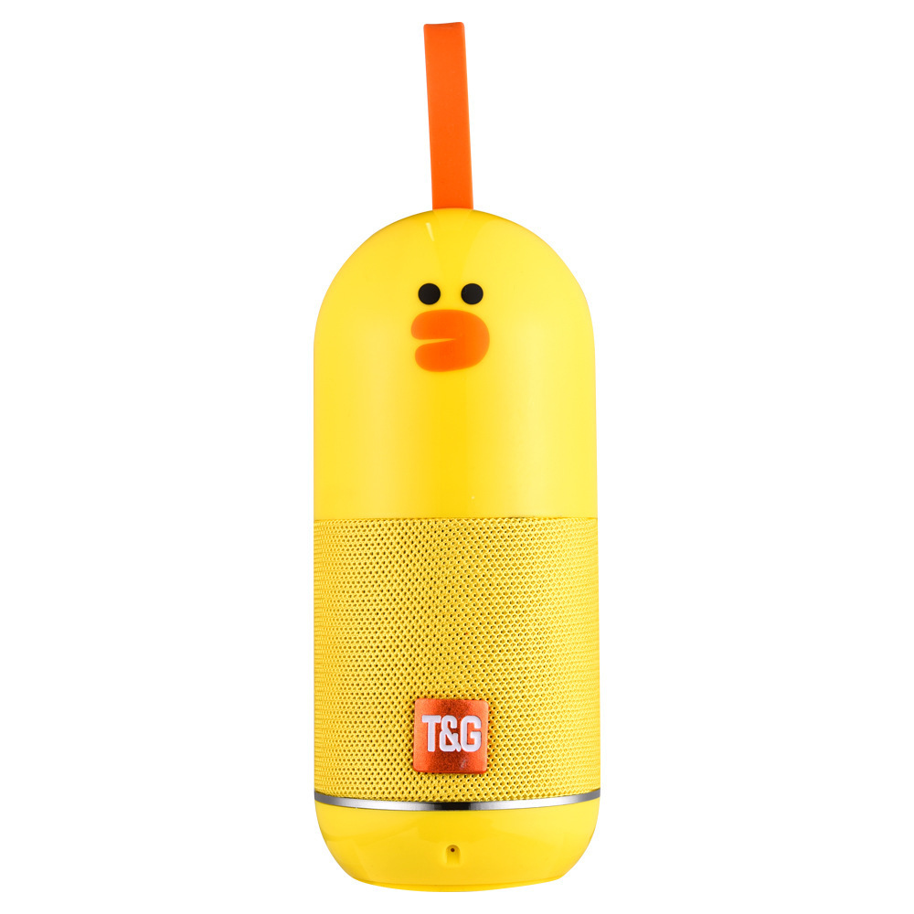 New mini true wireless portable cartoon doll children speaker subwoofer creative gift speaker with 5.0 fm tf usb port