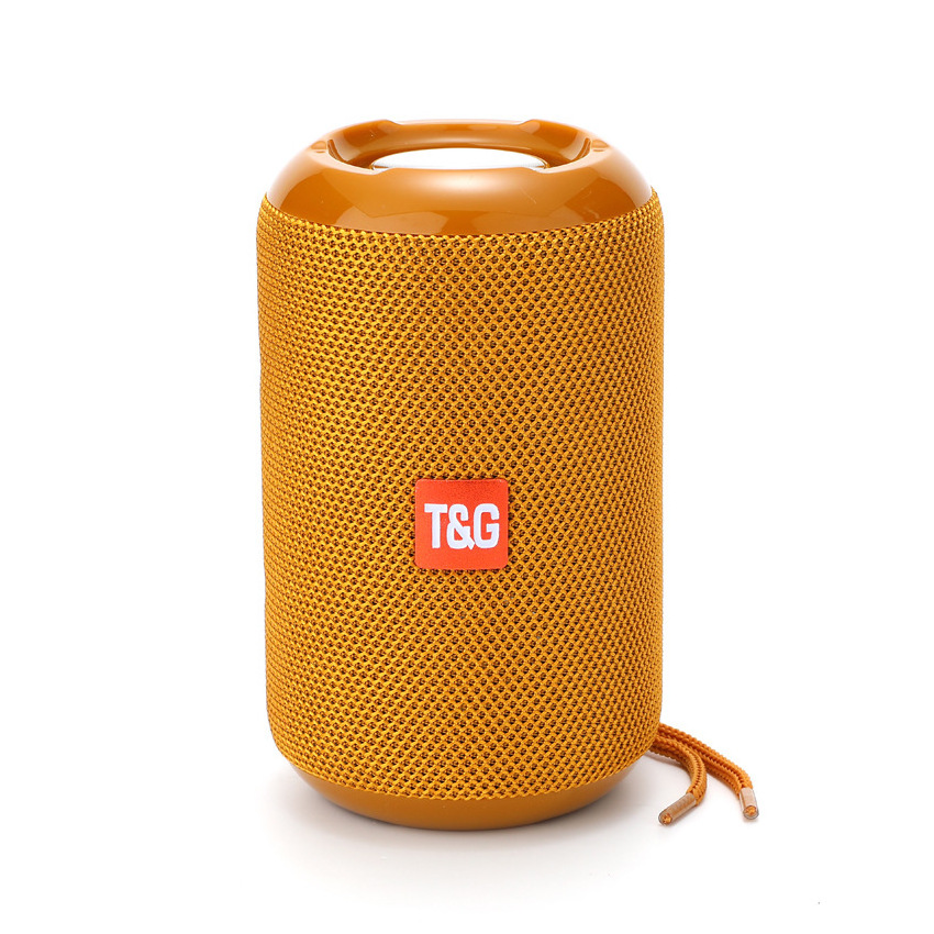 Factory custom logo and packaging cylindrical desktop outdoor speakers bicycle running  mini  speaker with TF card