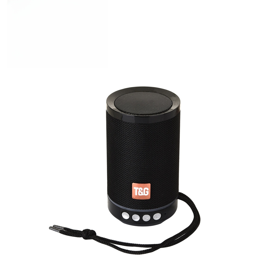 China speaker distributor odm oem mini cylindrical handheld portable subwoofer TWS FM radio  TF card  speakerphone speaker